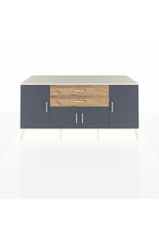Kronos Konsol 3 Raflı 2 Çekmeceli 4 Kapaklı 176x59x83 - S610M002V09C