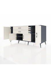 Kronos Konsol 3 Raflı 2 Çekmeceli 4 Kapaklı 176x59x83 - S610M002V13C