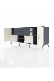 Kronos Konsol 3 Raflı 2 Çekmeceli 4 Kapaklı 176x59x83 - S610M002V14C