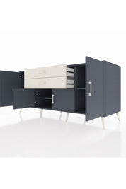 Kronos Konsol 3 Raflı 2 Çekmeceli 4 Kapaklı 176x59x83 - S610M002V16C