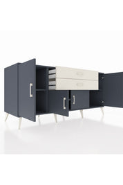 Kronos Konsol 3 Raflı 2 Çekmeceli 4 Kapaklı 176x59x83 - S610M002V16C