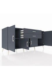 Kronos Konsol 3 Raflı 2 Çekmeceli 4 Kapaklı 176x59x83 - S610M002V17C