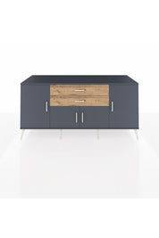 Kronos Konsol 3 Raflı 2 Çekmeceli 4 Kapaklı 176x59x83 - S610M002V18C