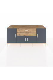 Kronos Konsol 3 Raflı 2 Çekmeceli 4 Kapaklı 176x59x83 - S610M002V27C