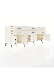 Kronos Konsol 2 Raflı 6 Çekmeceli 4 Kapaklı 176x59x83 - S610M003V04C