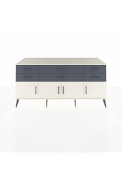 Kronos Konsol 2 Raflı 6 Çekmeceli 4 Kapaklı 176x59x83 - S610M003V05C