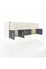 Kronos Konsol 2 Raflı 6 Çekmeceli 4 Kapaklı 176x59x83 - S610M003V07C