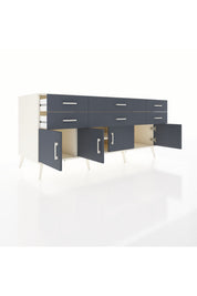Kronos Konsol 2 Raflı 6 Çekmeceli 4 Kapaklı 176x59x83 - S610M003V08C