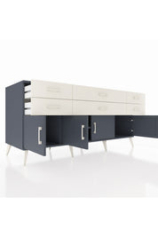 Kronos Konsol 2 Raflı 6 Çekmeceli 4 Kapaklı 176x59x83 - S610M003V16C