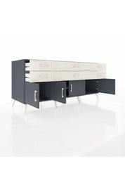 Kronos Konsol 2 Raflı 6 Çekmeceli 4 Kapaklı 176x59x83 - S610M003V16C