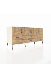 Kronos Konsol 3 Raflı 6 Çekmeceli 4 Kapaklı 176x59x83 - S610M004V03C