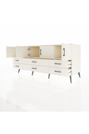 Kronos Konsol 3 Raflı 6 Çekmeceli 4 Kapaklı 176x59x83 - S610M004V04C