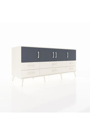 Kronos Konsol 3 Raflı 6 Çekmeceli 4 Kapaklı 176x59x83 - S610M004V07C