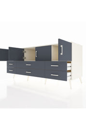 Kronos Konsol 3 Raflı 6 Çekmeceli 4 Kapaklı 176x59x83 - S610M004V08C
