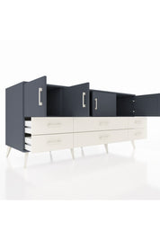 Kronos Konsol 3 Raflı 6 Çekmeceli 4 Kapaklı 176x59x83 - S610M004V16C