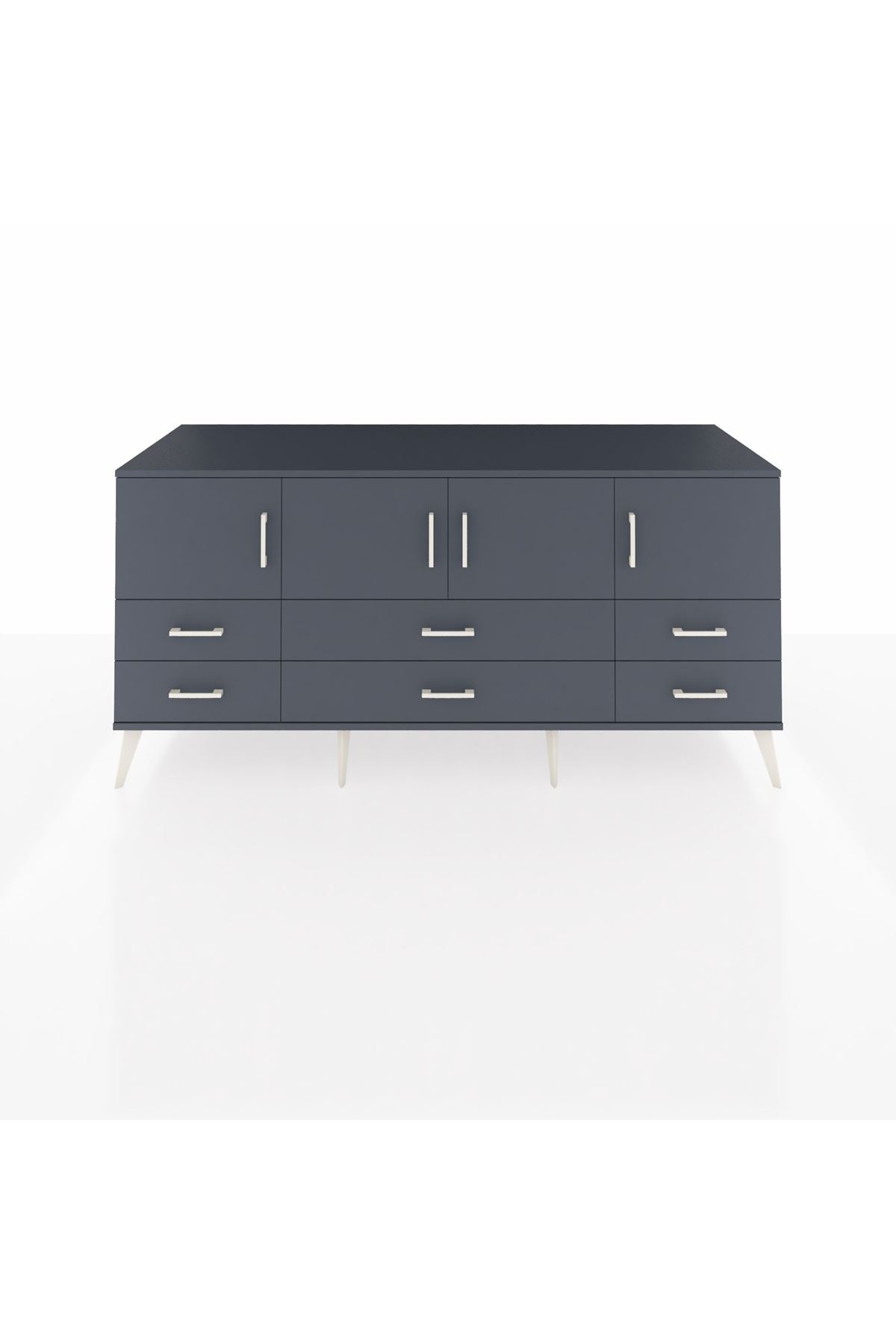Kronos Konsol 3 Raflı 6 Çekmeceli 4 Kapaklı 176x59x83 - S610M004V17C