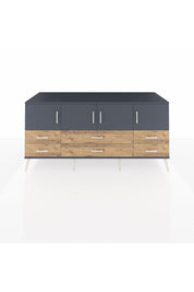 Kronos Konsol 3 Raflı 6 Çekmeceli 4 Kapaklı 176x59x83 - S610M004V18C