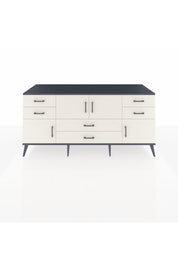 Kronos Konsol Tek Raflı 6 Çekmeceli 4 Kapaklı 176x59x83 - S610M005V13C