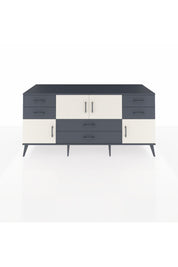 Kronos Konsol 3 Raflı 6 Çekmeceli 4 Kapaklı 176x59x83 - S610M006V14C
