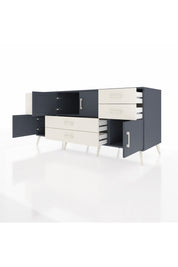 Kronos Konsol 3 Raflı 6 Çekmeceli 4 Kapaklı 176x59x83 - S610M006V16C