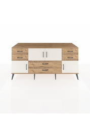 Kronos Konsol 3 Raflı 6 Çekmeceli 4 Kapaklı 176x59x83 - S610M006V24C