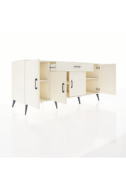 Kronos Konsol 3 Raflı Tek Çekmeceli 4 Kapaklı 176x59x83 - S610M007V04C