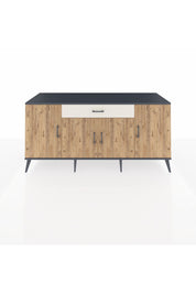 Kronos Konsol 3 Raflı Tek Çekmeceli 4 Kapaklı 176x59x83 - S610M007V10C