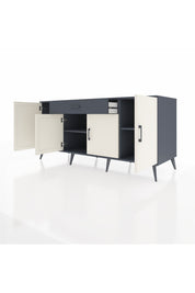 Kronos Konsol 3 Raflı Tek Çekmeceli 4 Kapaklı 176x59x83 - S610M007V14C