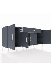 Kronos Konsol 3 Raflı Tek Çekmeceli 4 Kapaklı 176x59x83 - S610M007V17C