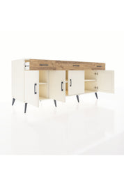 Kronos Konsol 3 Raflı 3 Çekmeceli 4 Kapaklı 176x59x83 - S610M008V06C