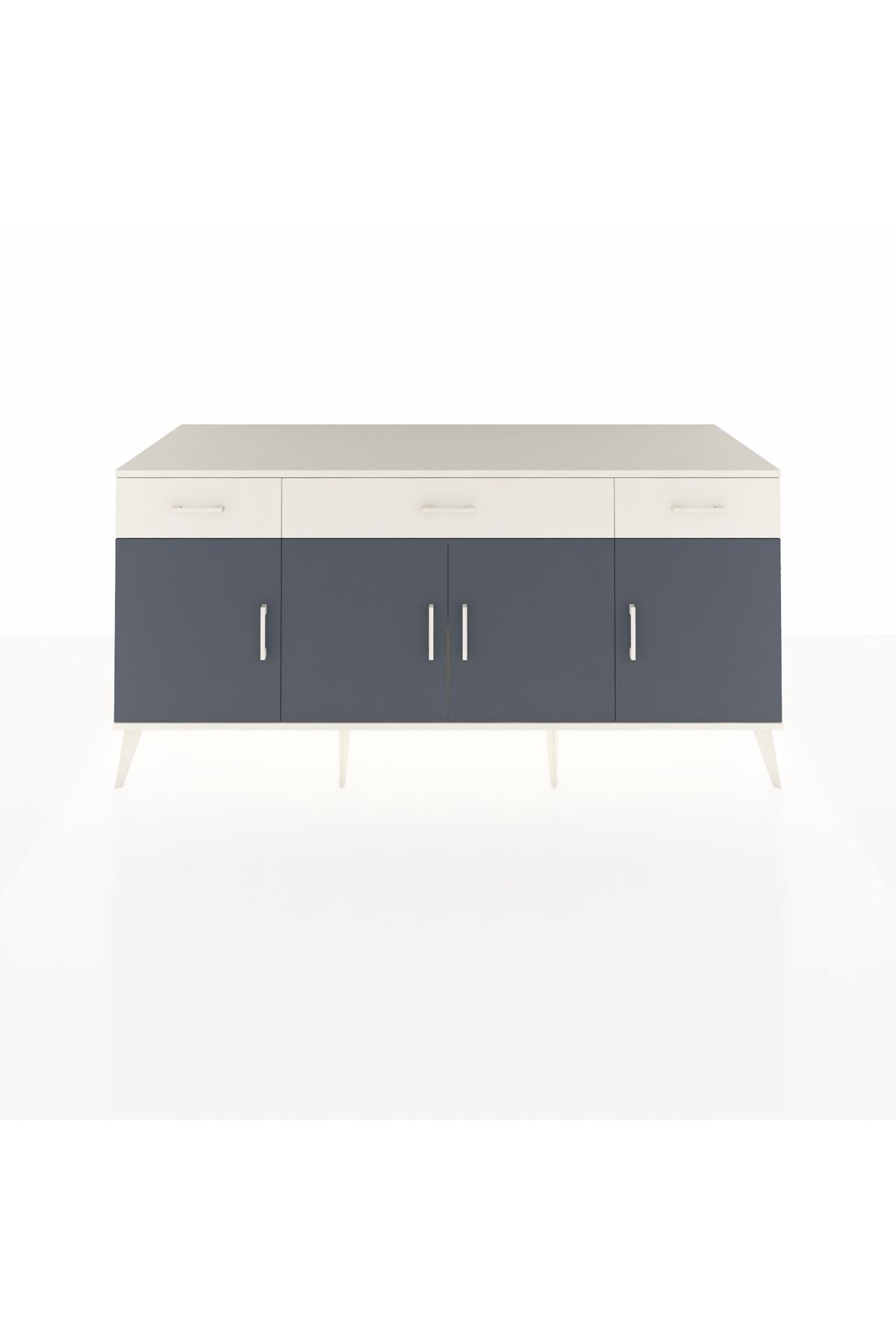 Kronos Konsol 3 Raflı 3 Çekmeceli 4 Kapaklı 176x59x83 - S610M008V07C