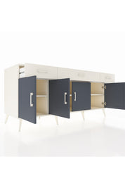Kronos Konsol 3 Raflı 3 Çekmeceli 4 Kapaklı 176x59x83 - S610M008V07C