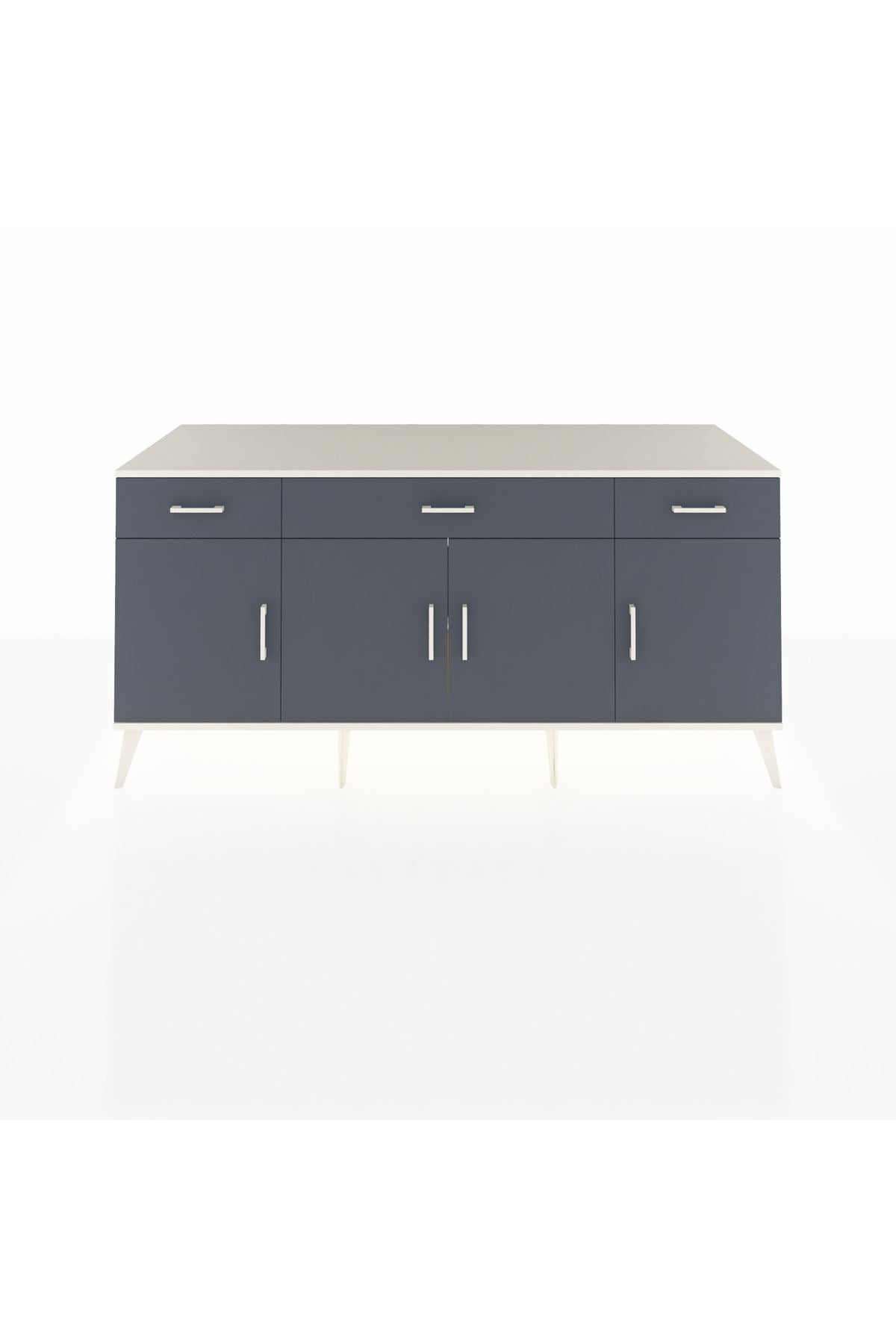 Kronos Konsol 3 Raflı 3 Çekmeceli 4 Kapaklı 176x59x83 - S610M008V08C