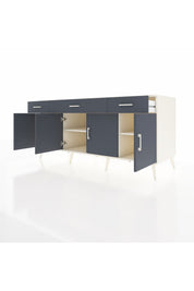 Kronos Konsol 3 Raflı 3 Çekmeceli 4 Kapaklı 176x59x83 - S610M008V08C