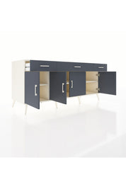 Kronos Konsol 3 Raflı 3 Çekmeceli 4 Kapaklı 176x59x83 - S610M008V08C