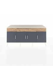 Kronos Konsol 3 Raflı 3 Çekmeceli 4 Kapaklı 176x59x83 - S610M008V09C