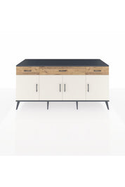 Kronos Konsol 3 Raflı 3 Çekmeceli 4 Kapaklı 176x59x83 - S610M008V15C