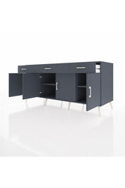 Kronos Konsol 3 Raflı 3 Çekmeceli 4 Kapaklı 176x59x83 - S610M008V17C