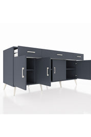 Kronos Konsol 3 Raflı 3 Çekmeceli 4 Kapaklı 176x59x83 - S610M008V17C