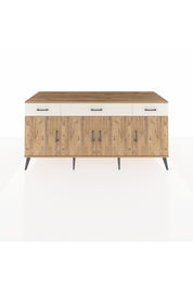 Kronos Konsol 3 Raflı 3 Çekmeceli 4 Kapaklı 176x59x83 - S610M008V19C