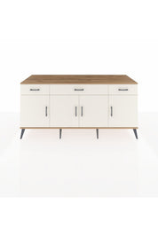 Kronos Konsol 3 Raflı 3 Çekmeceli 4 Kapaklı 176x59x83 - S610M008V22C