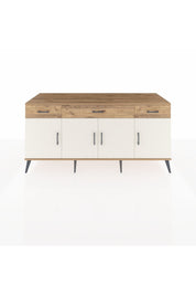 Kronos Konsol 3 Raflı 3 Çekmeceli 4 Kapaklı 176x59x83 - S610M008V24C