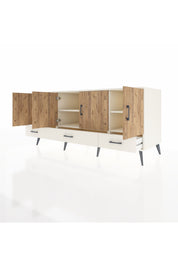 Kronos Konsol 6 Raflı 3 Çekmeceli 4 Kapaklı 176x59x83 - S610M009V01C