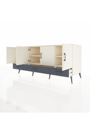 Kronos Konsol 6 Raflı 3 Çekmeceli 4 Kapaklı 176x59x83 - S610M009V05C