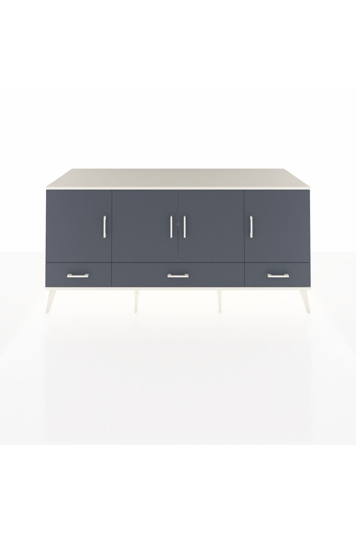 Kronos Konsol 6 Raflı 3 Çekmeceli 4 Kapaklı 176x59x83 - S610M009V08C