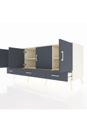 Kronos Konsol 6 Raflı 3 Çekmeceli 4 Kapaklı 176x59x83 - S610M009V08C