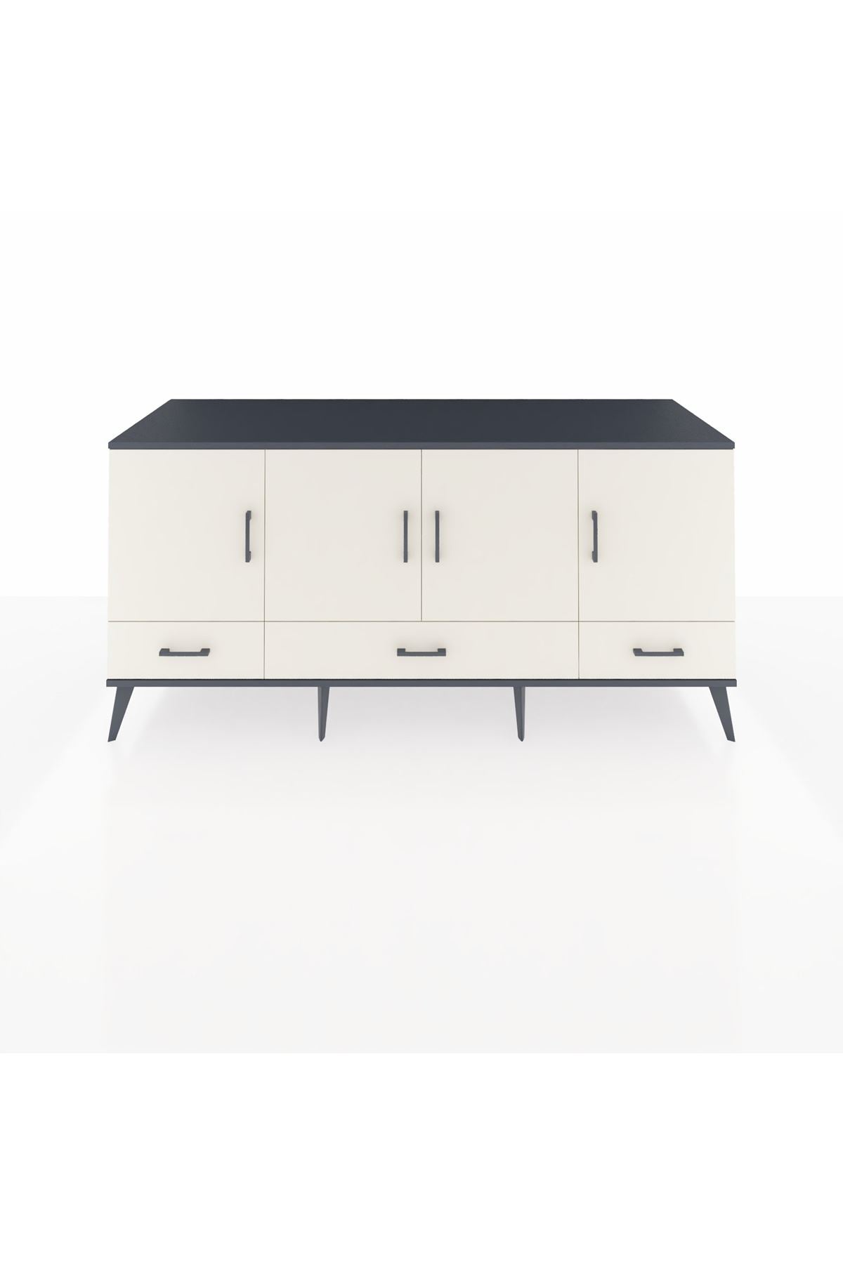 Kronos Konsol 6 Raflı 3 Çekmeceli 4 Kapaklı 176x59x83 - S610M009V13C
