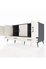 Kronos Konsol 6 Raflı 3 Çekmeceli 4 Kapaklı 176x59x83 - S610M009V13C