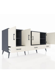Kronos Konsol 6 Raflı 3 Çekmeceli 4 Kapaklı 176x59x83 - S610M009V13C