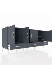 Kronos Konsol 6 Raflı 3 Çekmeceli 4 Kapaklı 176x59x83 - S610M009V17C